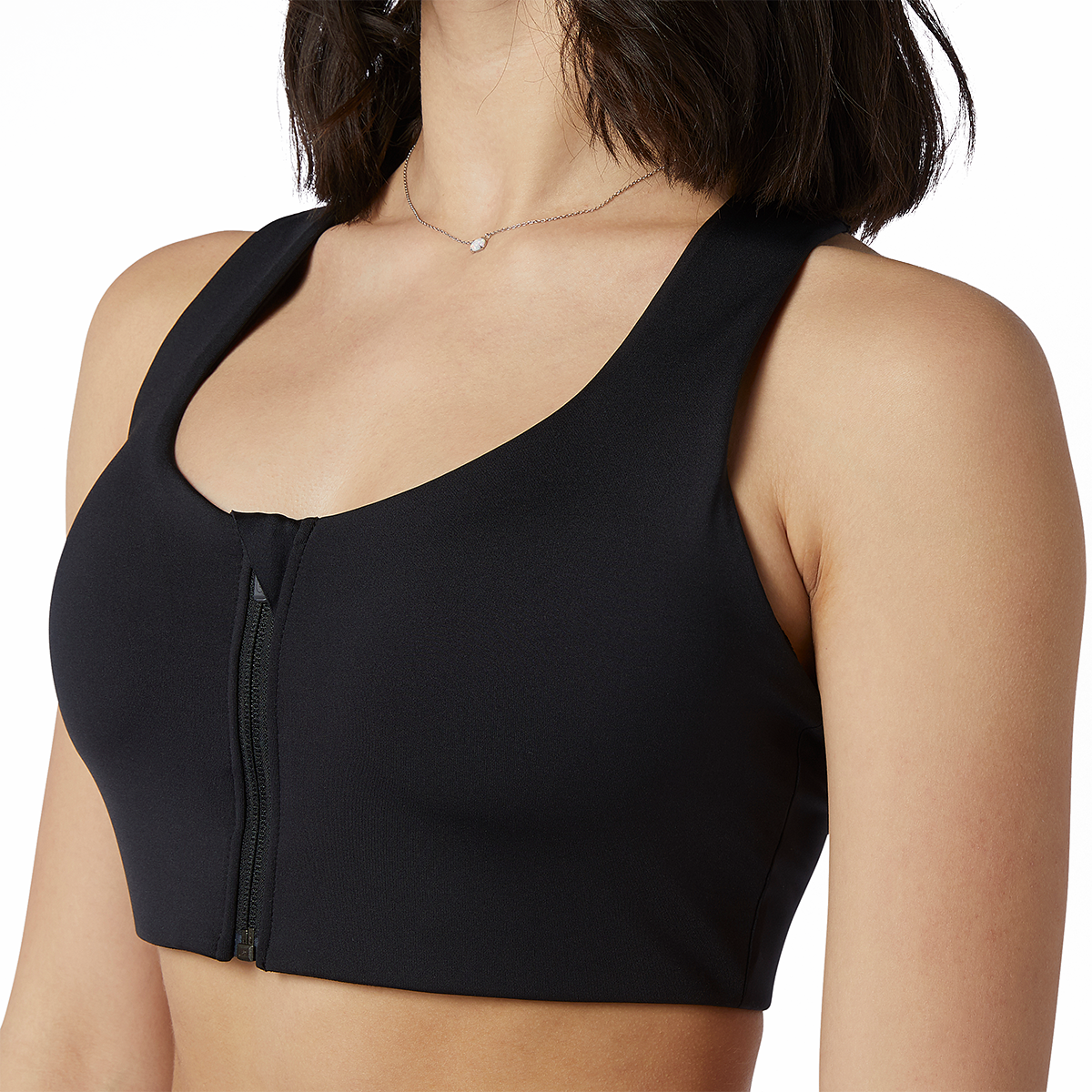 New Balance Power X Zip Front Bra, , large image number null